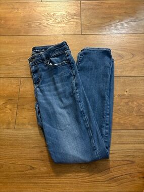 American Eagle Outfitters Dark Blue Skinny Jeans